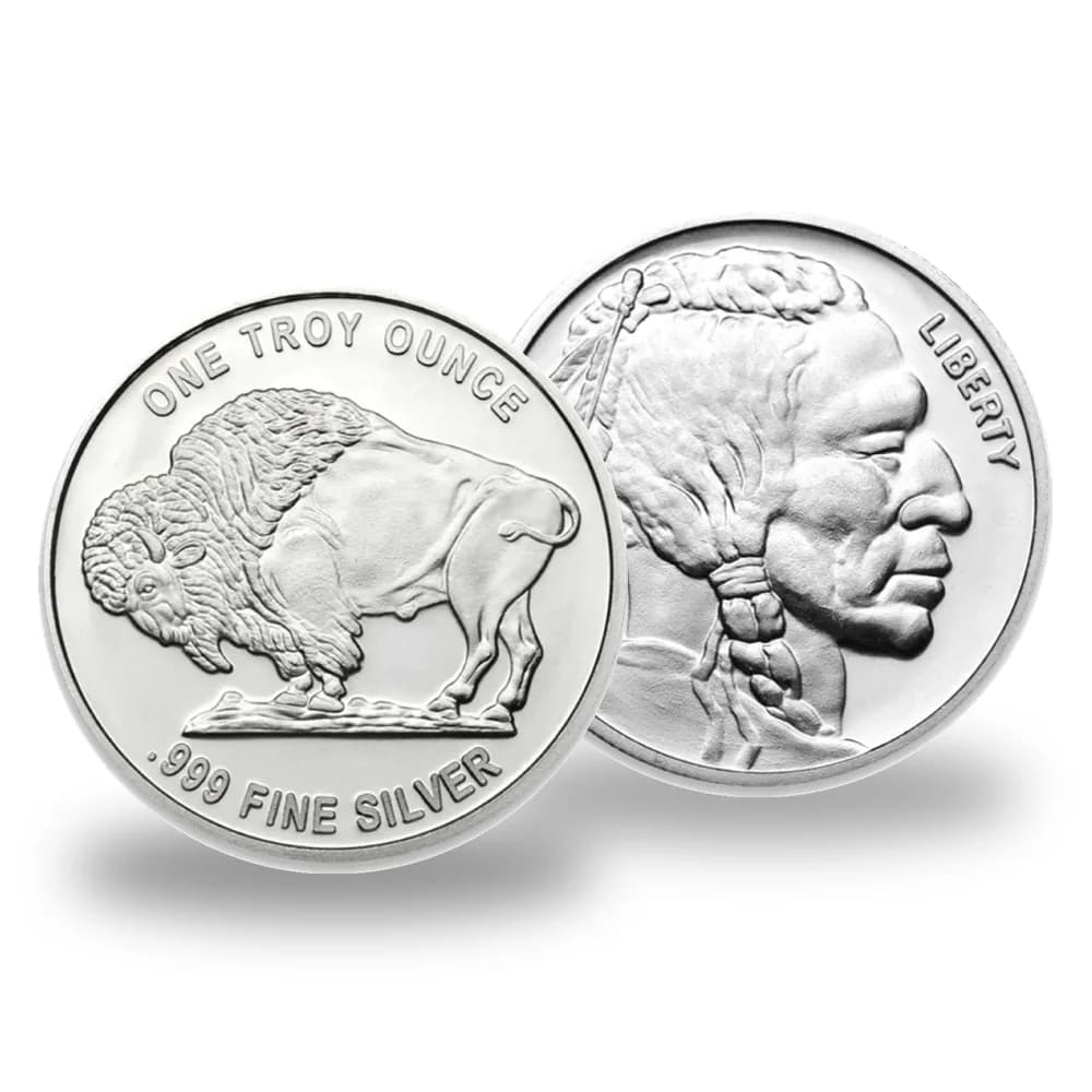 1oz .999 Silver Round (Random Design)
